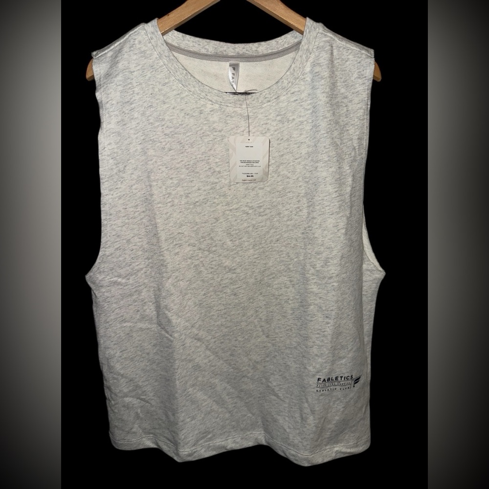 Fabletics Women's Oversized Terry Tank Top size Small 6 new with tags